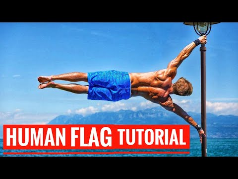 Human Flag Tutorial - ადამიანი დროშა